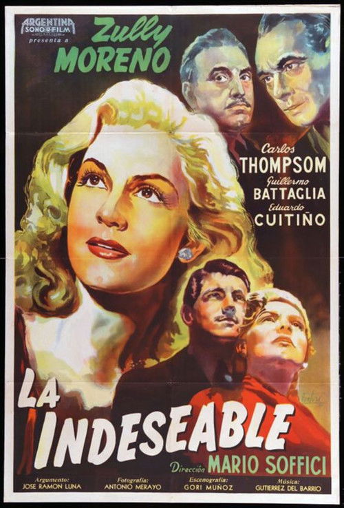 La indeseable (1951) poster