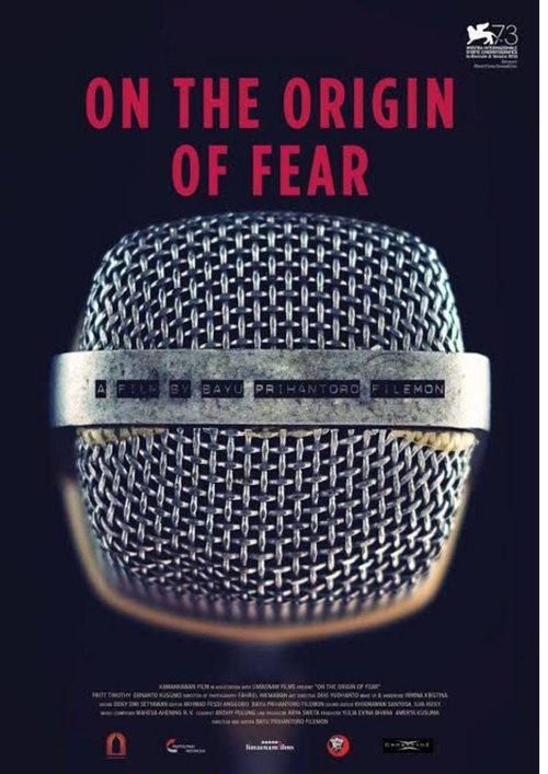 On the Origin of Fear (2016) poster