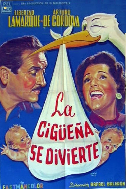 La cigüeña dijo sí (1955) poster