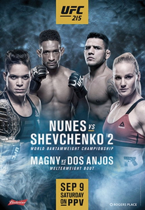 UFC 215: Nunes vs. Shevchenko 2 (2017) poster