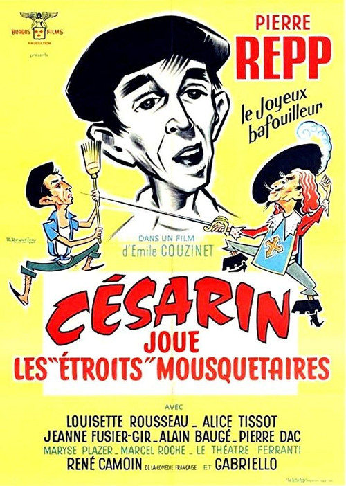 Césarin joue les 'étroits' mousquetaires (1962) poster