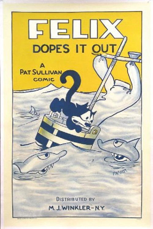 Felix Dopes It Out (1925) poster
