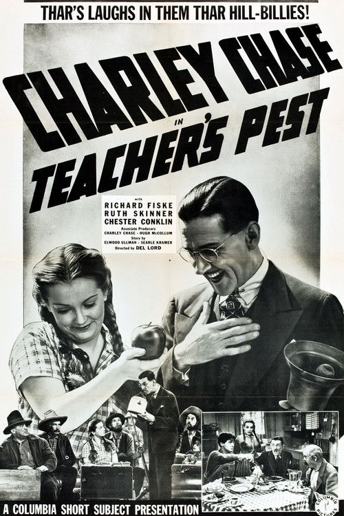 Teacher's Pest (1939) poster