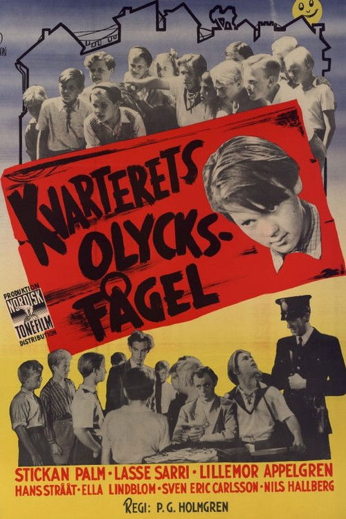 Kvarterets olycksfågel (1947) poster