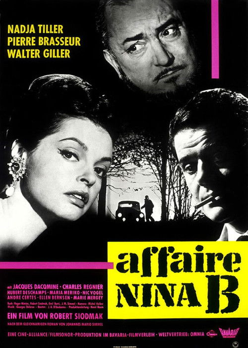 The Nina B. Affair (1961) poster