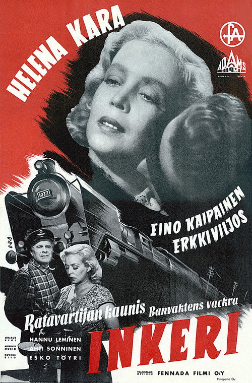 Ratavartijan kaunis Inkeri (1950) poster
