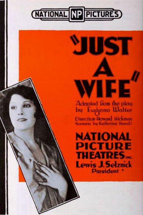 Just a Wife (1920) poster
