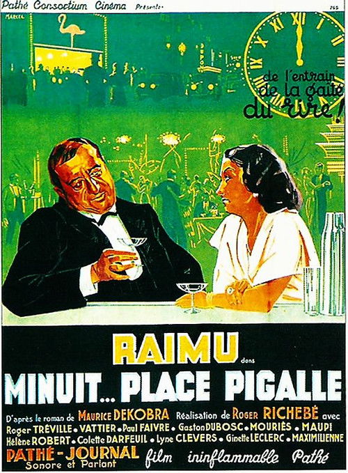 Midnight, Place Pigalle (1934) poster