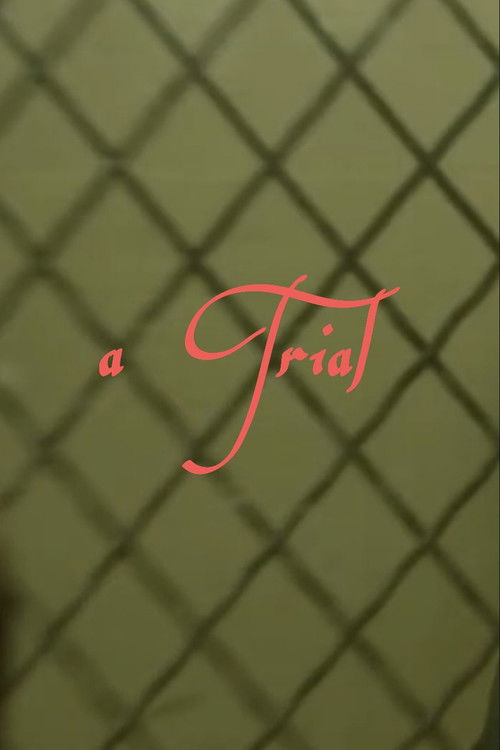 “A Trial” (2025) poster