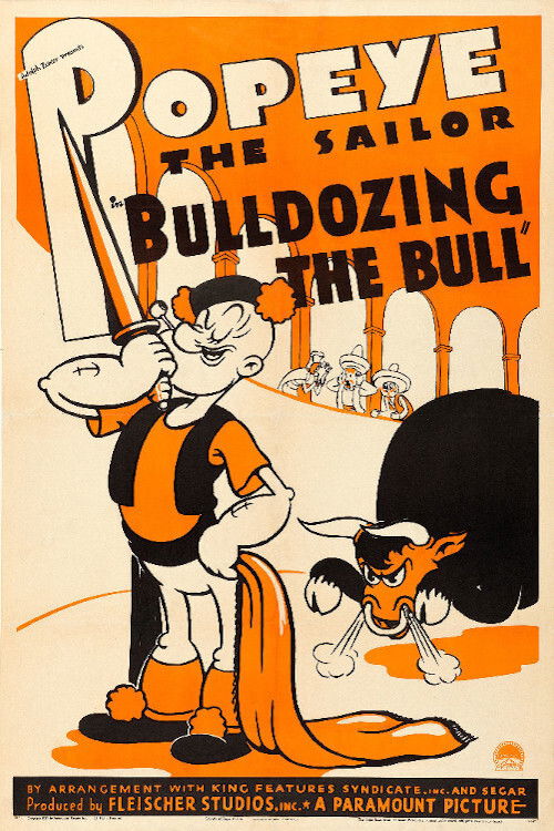 Bulldozing the Bull (1938) poster