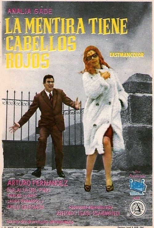 La mentira tiene cabellos rojos (1962) poster