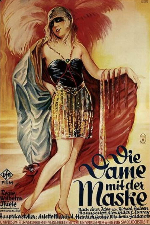 The Lady with the Mask (1928) poster