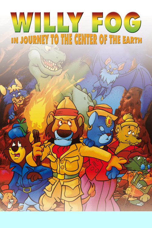 Willy Fog in Journey to the Center of the Earth (1995) poster