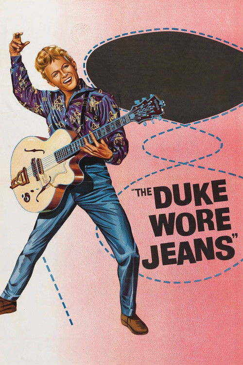 The Duke Wore Jeans (1958) poster