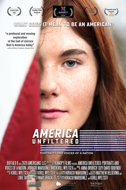 America Unfiltered: Portraits and Voices of a Nation (2024) poster