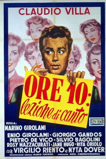 Ore 10: lezione di canto (1955) poster