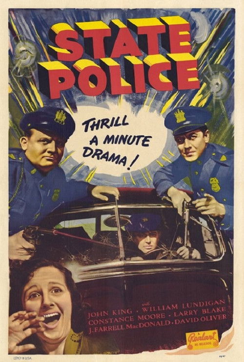 State Police (1938) poster