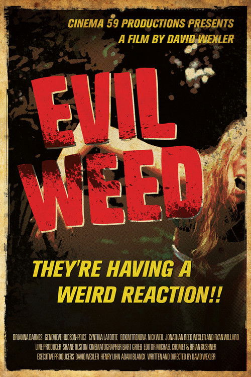 Evil Weed (2009) poster