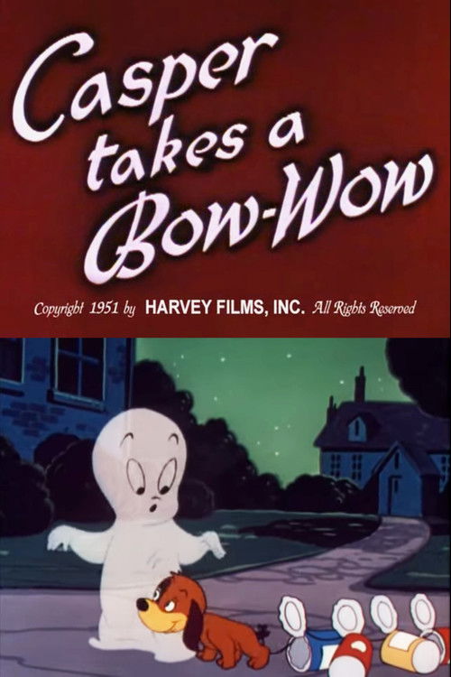 Casper Takes a Bow-Wow (1951) poster