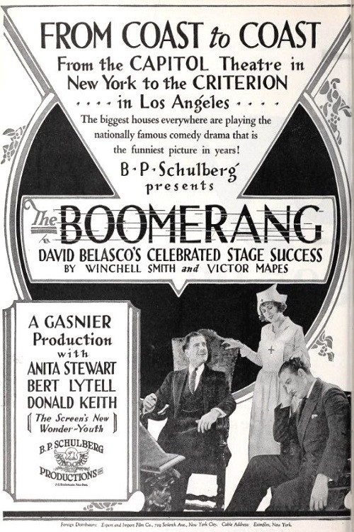 The Boomerang (1925) poster