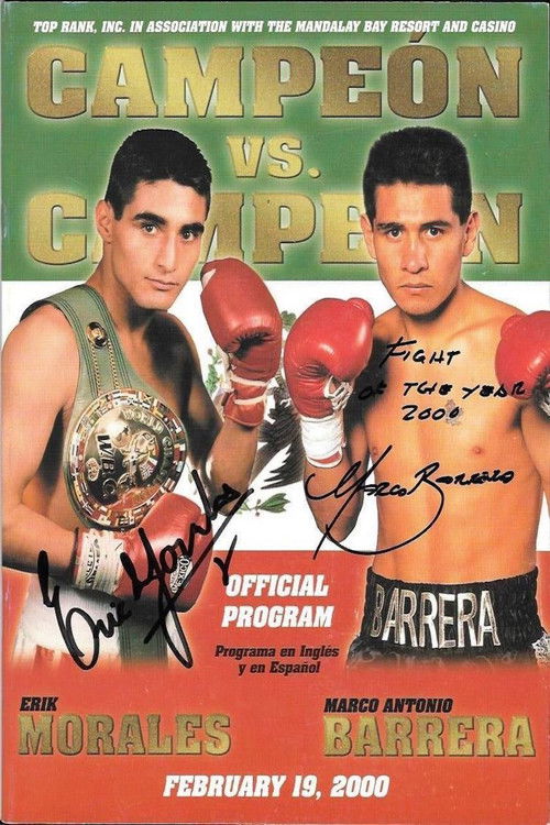 Marco Antonio Barrera vs. Erik Morales I (2000) poster
