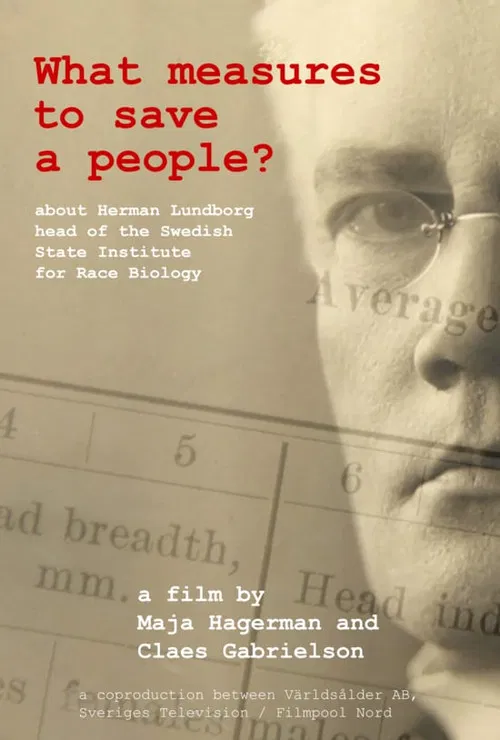 What Measures to Save a People? (2015) poster