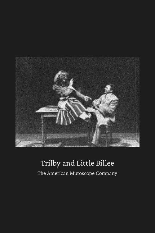 Trilby and Little Billee (1896) poster