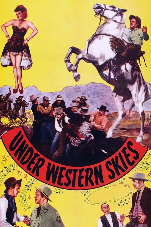 Under Western Skies (1945) poster
