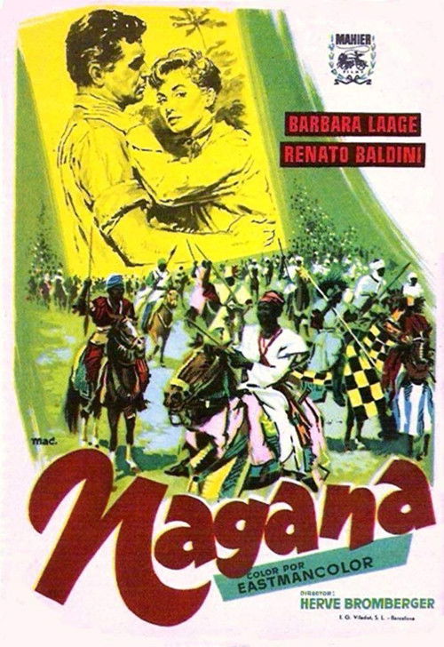 Nagana (1955) poster