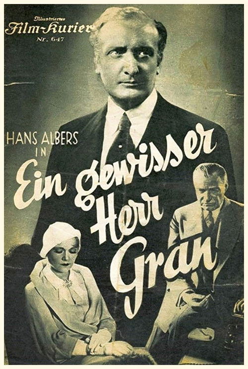 A Certain Mr. Gran (1933) poster