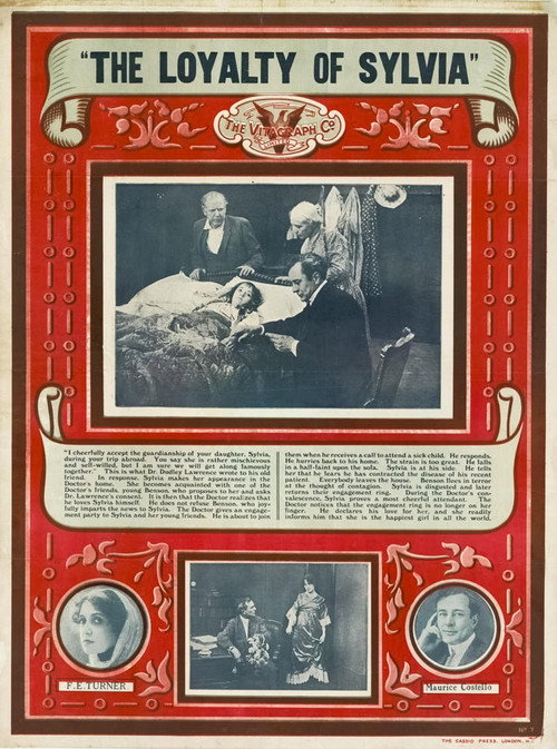 The Loyalty of Sylvia (1912) poster