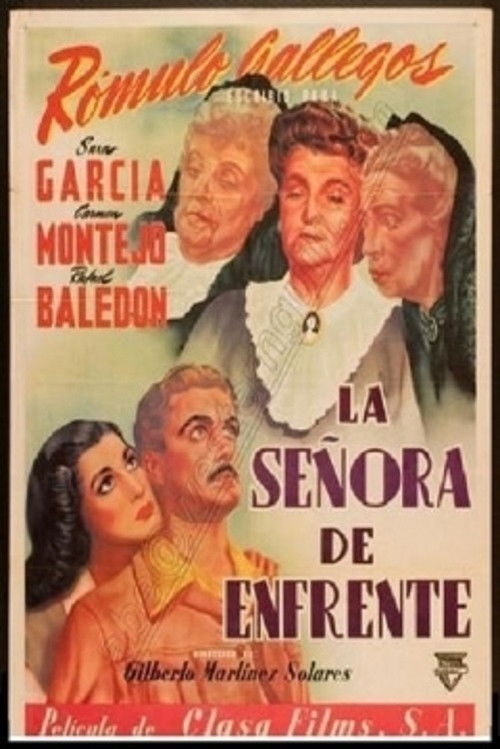 La señora de enfrente (1945) poster