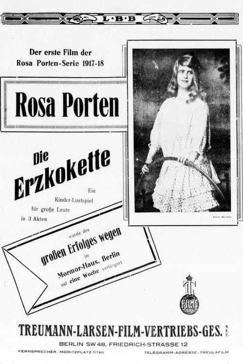 Die Erzkokette (1917) poster