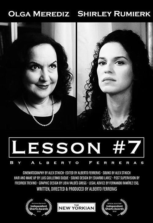 Lesson #7 by Alberto Ferreras (2019) poster