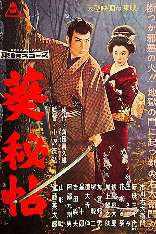 Aoi Secret Book (1958) poster