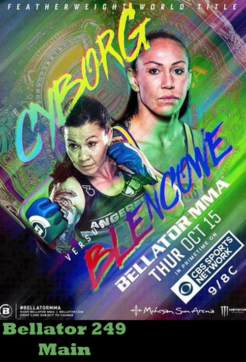 Bellator 249 : Cyborg vs. Blencowe (2020) poster