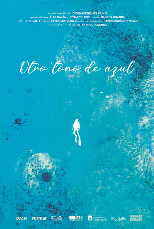 Otro tono de azul poster