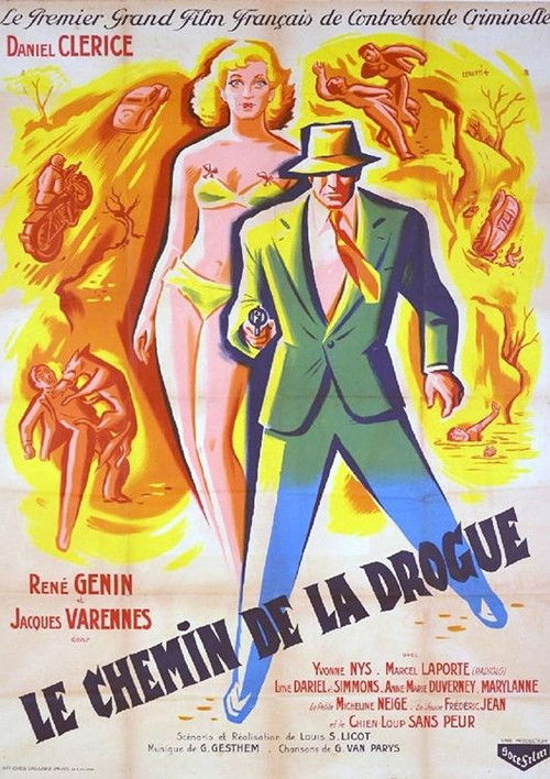 Le chemin de la drogue (1953) poster
