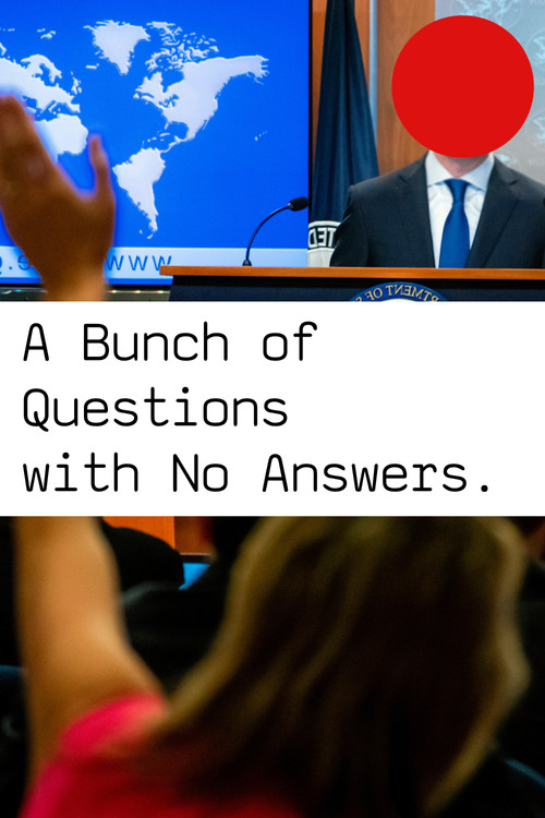 A Bunch of Questions With No Answers (2025) poster