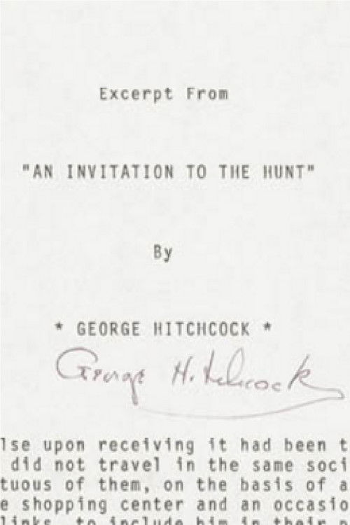 An Invitation to the Hunt (1974) poster