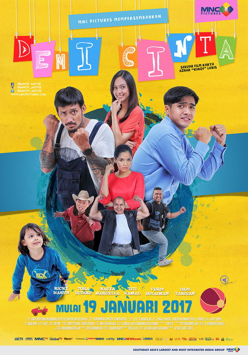 Demi Cinta (2017) poster