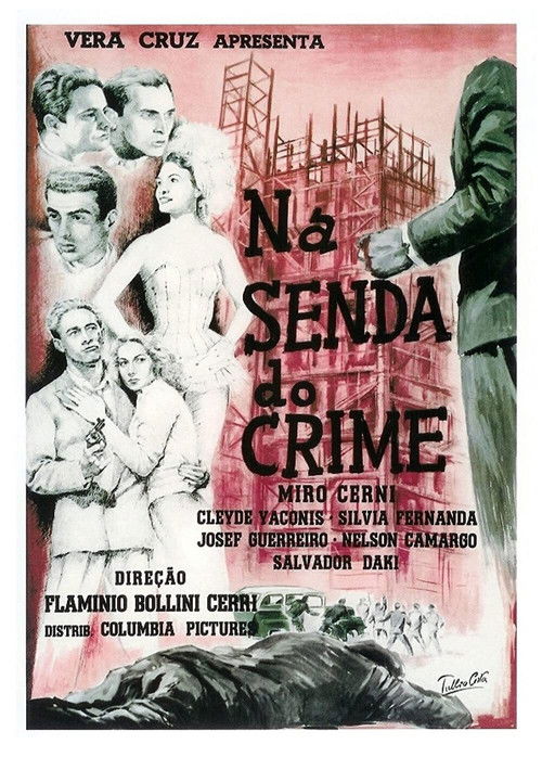 Na Senda do Crime (1954) poster