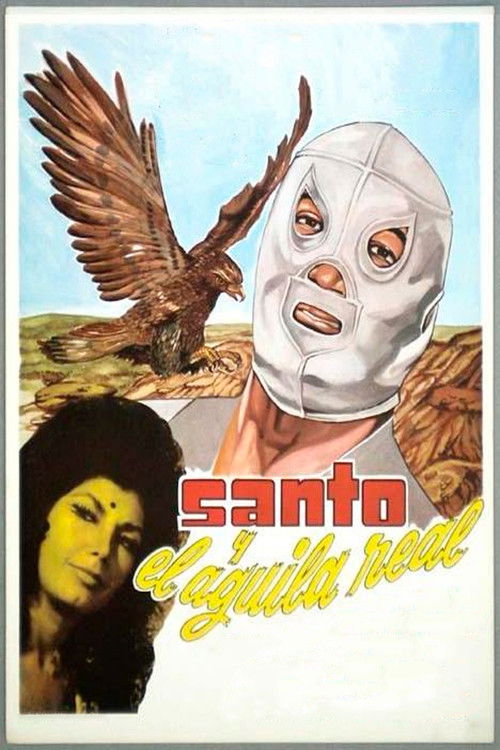 Santo y el águila real (1973) poster
