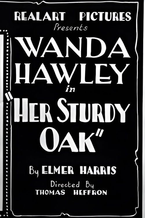 Her Sturdy Oak (1921) poster
