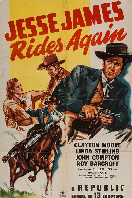 Jesse James Rides Again (1947) poster