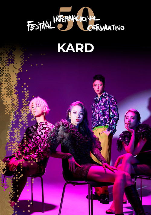 KARD K-pop en el #50FIC (2022) poster