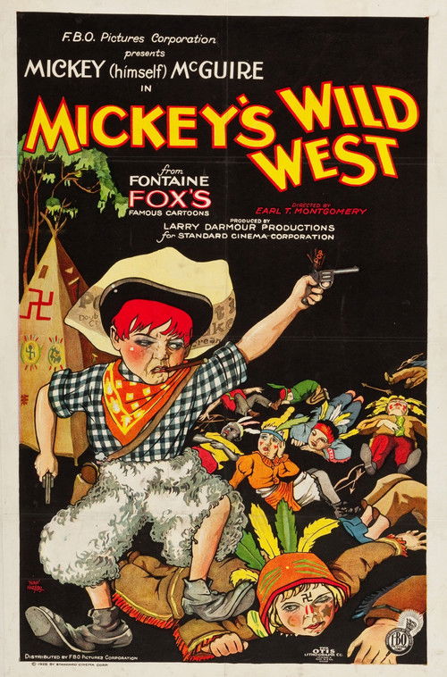 Mickey's Wild West (1928) poster