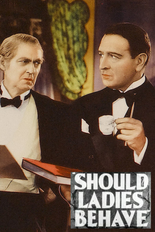 Should Ladies Behave (1933) poster