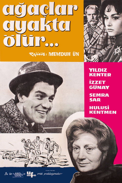 Ağaçlar Ayakta Ölür (1964) poster