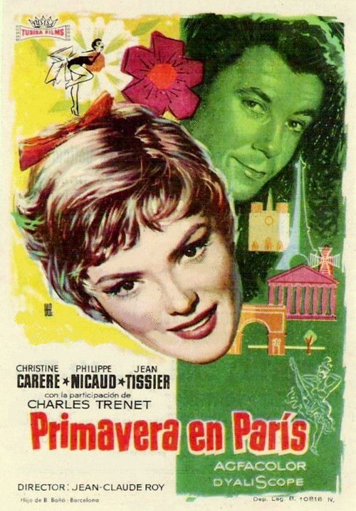 Springtime in Paris (1957) poster